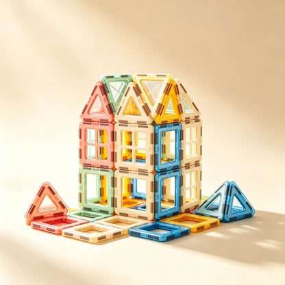 Magnetic Tiles – 60 Piece Starter Set