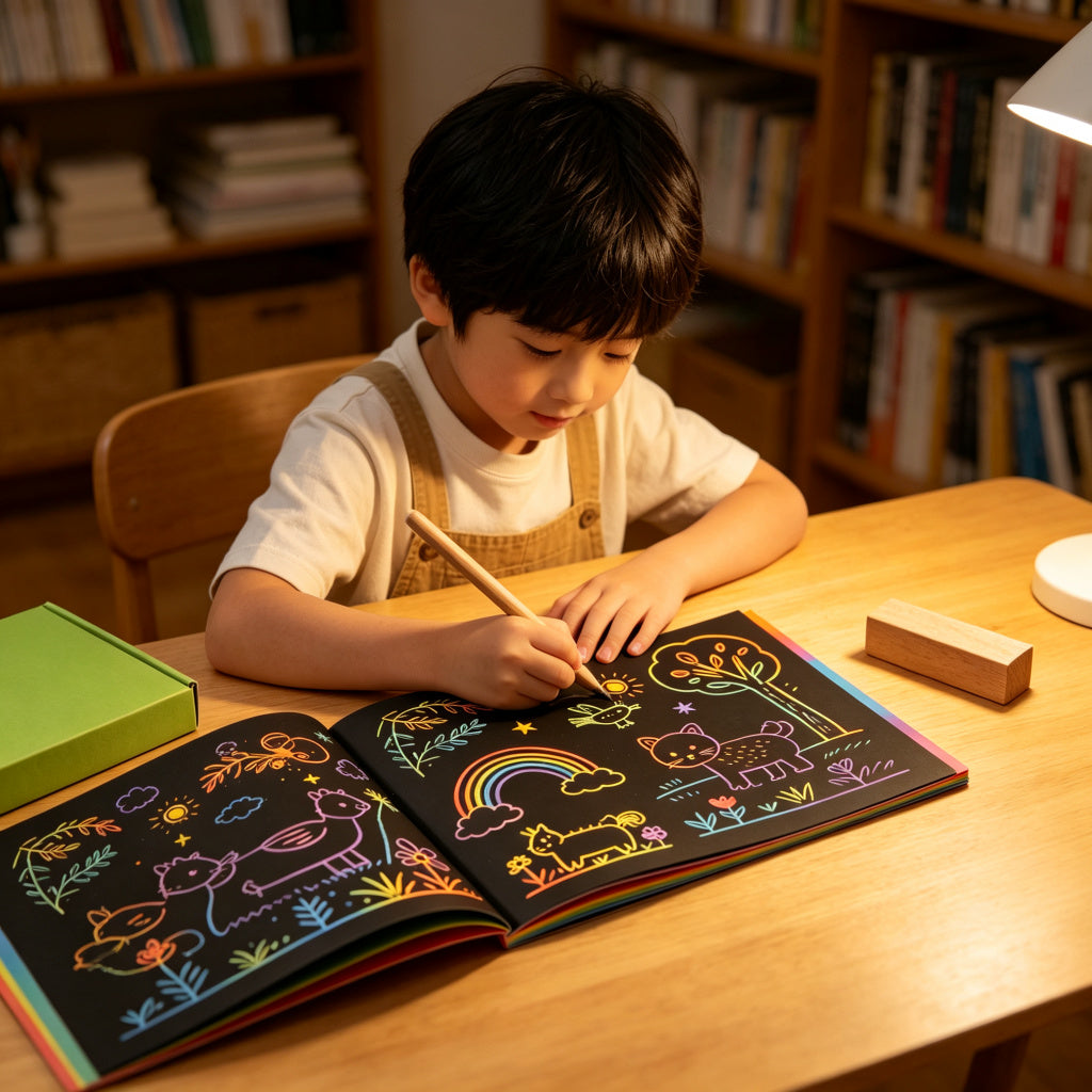 Scratch Art Storybook Set