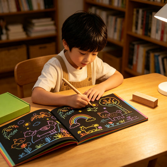 Scratch Art Storybook Set