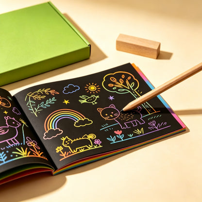 Scratch Art Storybook Set