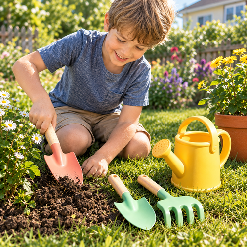 Kid's Gardening Tool Set